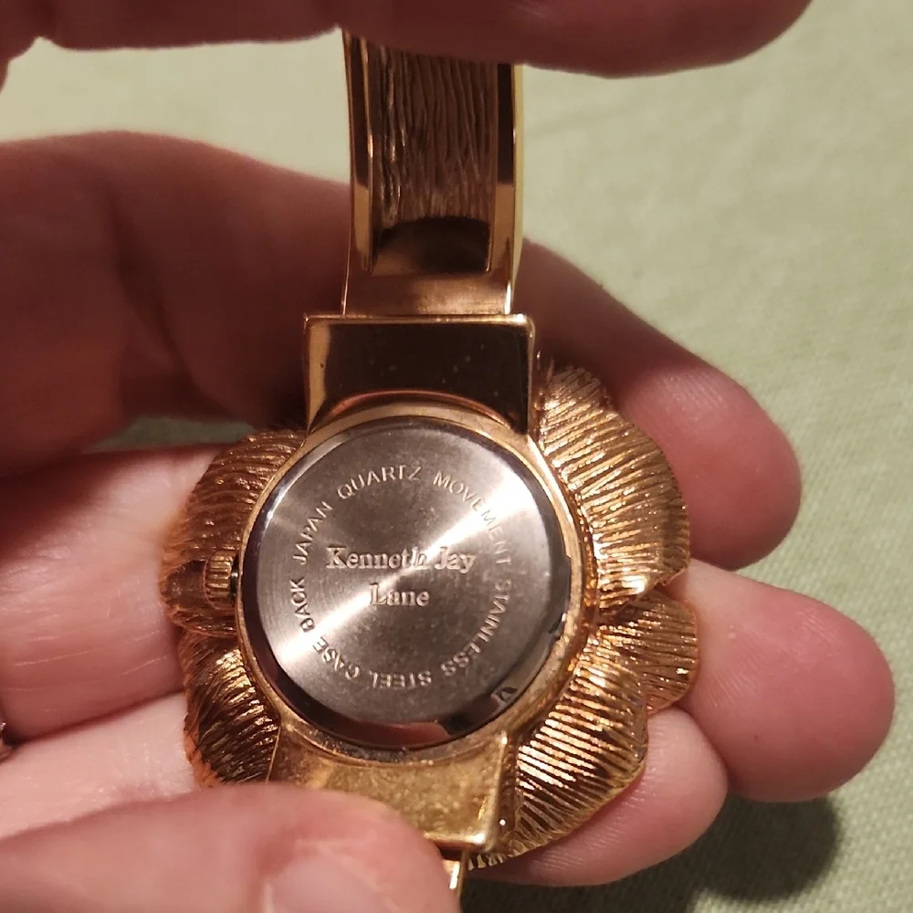 Vintage Kenneth Jay‎ Lane Cuff Watch